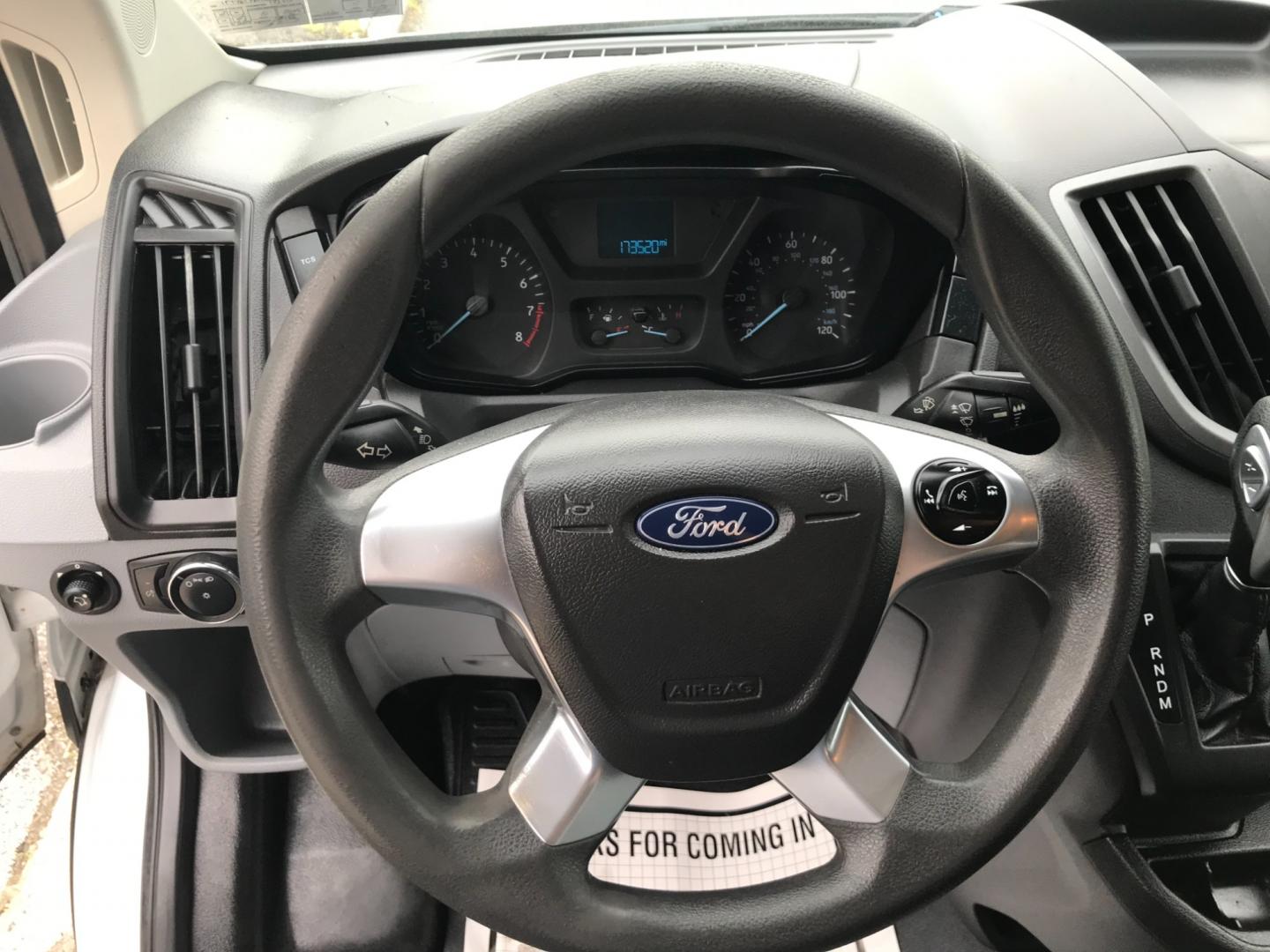 2018 White /Gray Ford Transit 150 (1FTYE1YM1JK) with an 3.7 V6 engine, Automatic transmission, located at 577 Chester Pike, Prospect Park, PA, 19076, (610) 237-1015, 39.886154, -75.302338 - 2018 Ford Transit 150: Dual drop down ladder racks, multiple pieces of shelving, power inverter w/ outlet, heavy duty partition, FLEET MAINTAINED, runs LIKE NEW! This vehicle comes inspected and has been given a bumper to bumper safety check. It is very clean, reliable, and well maintained. We of - Photo#12